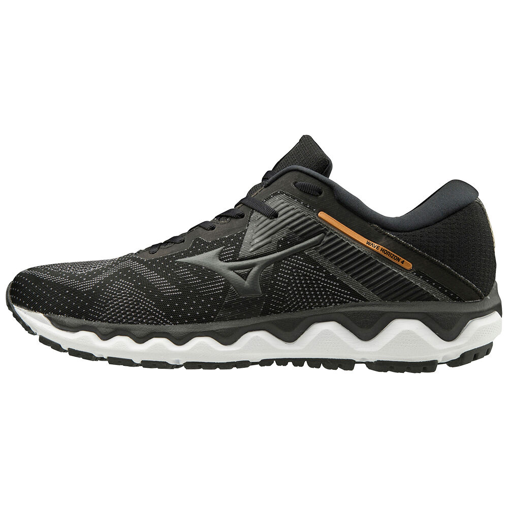 Scarpe Running Mizuno Wave Horizon 4 Uomo - Nere/Grigie - 51423-GSDQ